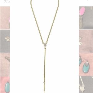 Kendra Scott Starla Necklace - Gold Iridescent